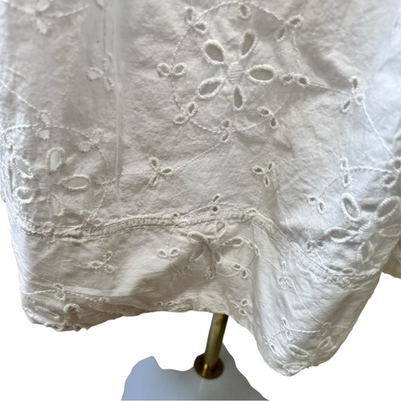 NWOT Free People Primavera Cotton Eyelet Midi Sundress.  Size L - Picture 15 of 15